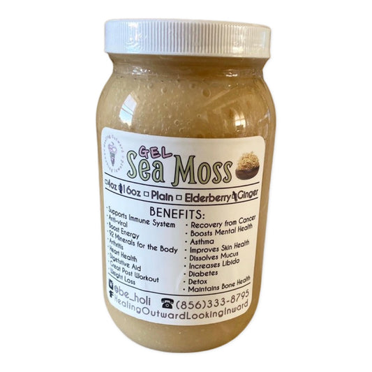 Sea Moss Gel (w/ Ginger)