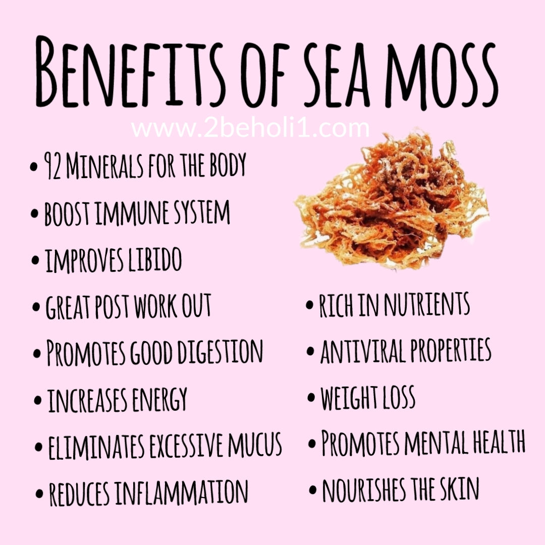 (1 lb) Raw Sea Moss